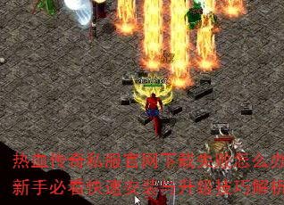 热血传奇私服官网下载失败怎么办?新手必看快速安装与升级技巧解析 热血传奇私服官网下载失败怎么办?新手必看快速安装与升级技巧解析