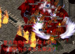 复古传奇私服中道士召唤神兽任务卡关怎么解决? 复古传奇私服中道士召唤神兽任务卡关怎么解决?