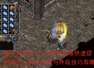 新手如何在sf123传奇私服快速提升战力?装备获取与升级技巧有哪些? 新手如何在sf123传奇私服快速提升战力?装备获取与升级技巧有哪些?