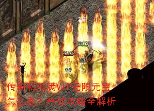 传奇私服满VIP无限元宝怎么刷?高效攻略全解析 传奇私服满VIP无限元宝怎么刷?高效攻略全解析