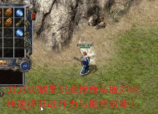 刀刀切割单职业传奇私服如何快速提升战斗力与刷怪效率? 刀刀切割单职业传奇私服如何快速提升战斗力与刷怪效率?