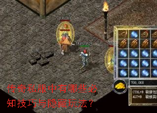 传奇私服中有哪些必知技巧与隐藏玩法? 传奇私服中有哪些必知技巧与隐藏玩法?