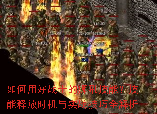 ����ú�սʿ��ʨ���ܣ������ͷ�ʱ����ʵս����ȫ����