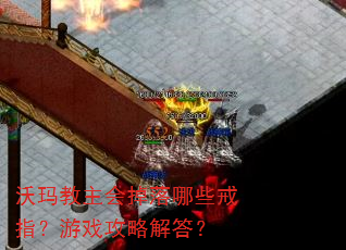 沃玛教主会掉落哪些戒指?游戏攻略解答? 沃玛教主会掉落哪些戒指?游戏攻略解答?